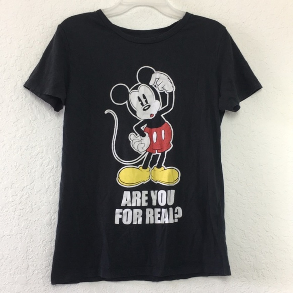 Women Disney Mickey Mouse shirt size L